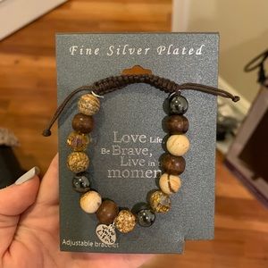 Love life plated bracelet